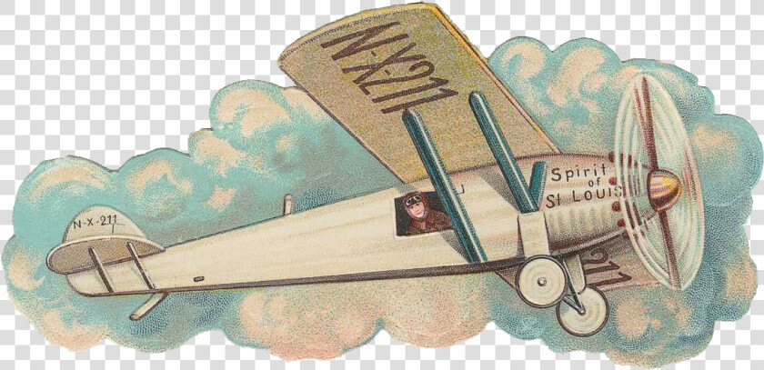 Free Vintage Airplane Graphic   Transparent Background Vintage Airplane  HD Png DownloadTransparent PNG