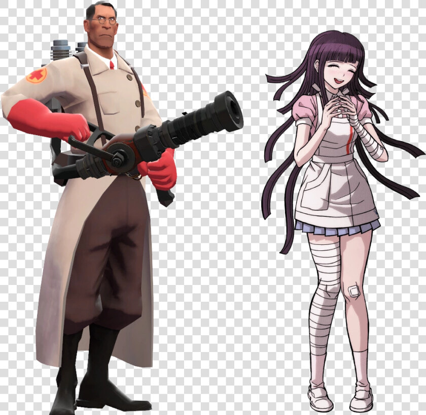 Team Fortress 2 super Danganronpa   Mikan Tsumiki  HD Png DownloadTransparent PNG