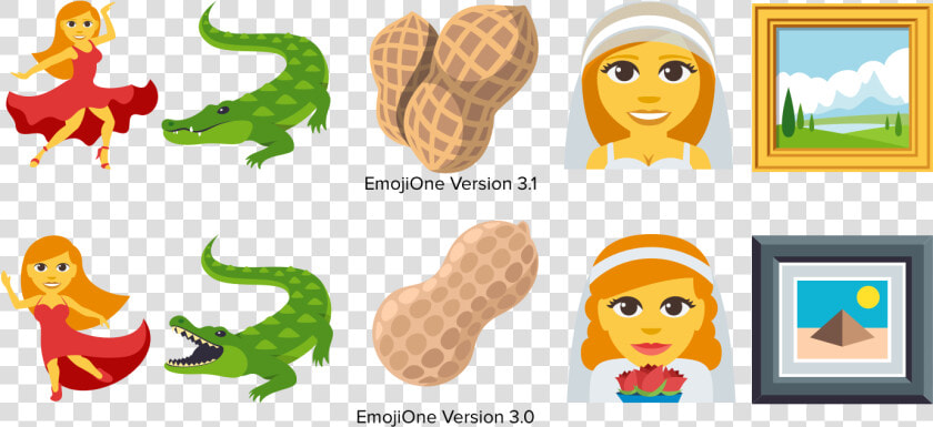 The Emoji Below Were Also Updated  And Were Featured  HD Png DownloadTransparent PNG