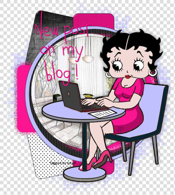 New Post On My Blog   Betty Boop Computer Png  Transparent PngTransparent PNG