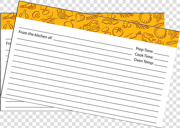 Recipe Card Png  Transparent PngTransparent PNG