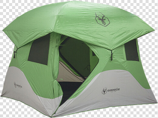 Picture Of 4 Person Gazelle T4 Hub Tent Green   Gazelle Tent T4  HD Png DownloadTransparent PNG