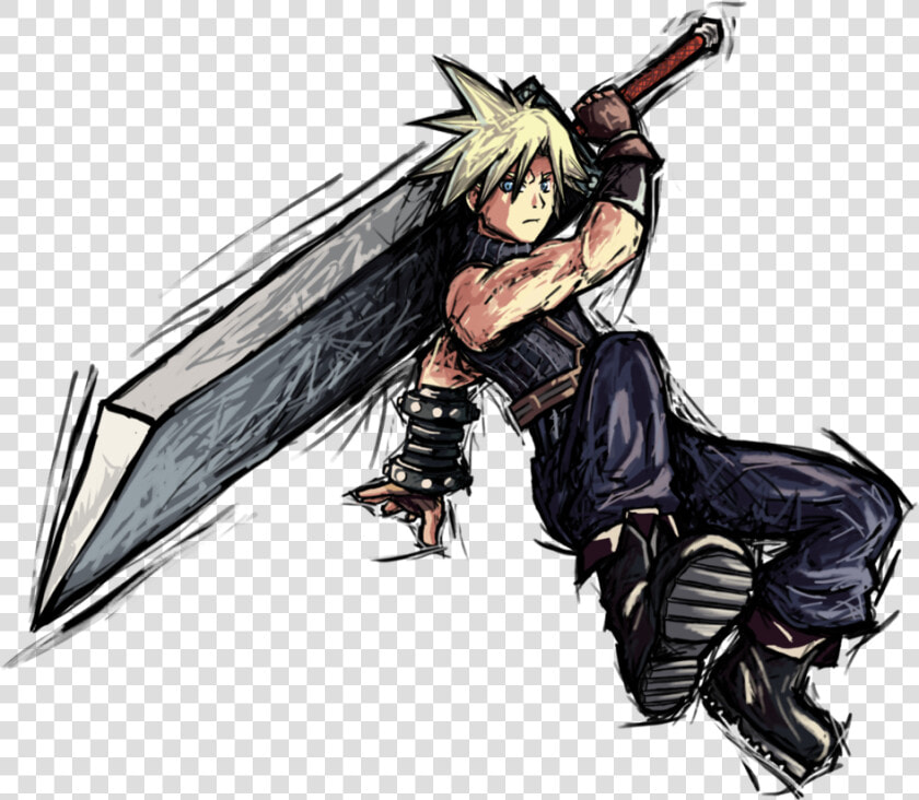 Cloud Smash 4 Art   Png Download   Cloud Super Smash Bros Ultimate  Transparent PngTransparent PNG