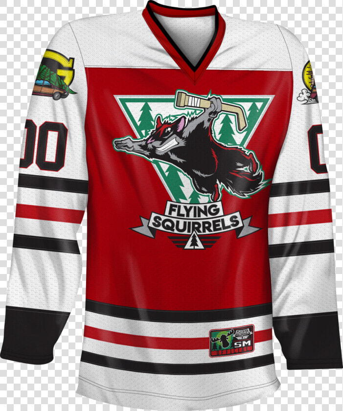 Flying Squirrels Christmas Vacation Hockey Jersey   Christmas Hockey Jersey  HD Png DownloadTransparent PNG