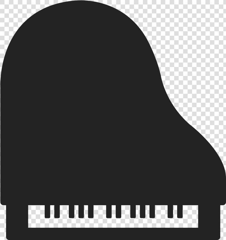 Grand Piano Icon   ピアノ イラスト 平面  HD Png DownloadTransparent PNG