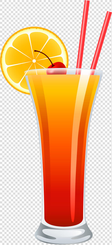 Cocktail Png   Tequila Sunrise Cocktail Png  Transparent PngTransparent PNG