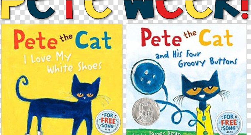 Pete The Cat And His Four Groovy Buttons   Pete The Cat And His Four Groovy Buttons Book  HD Png DownloadTransparent PNG