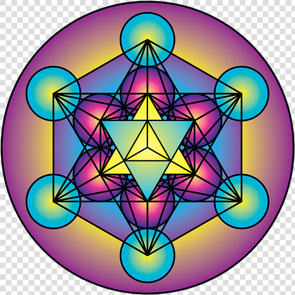 Merkaba Metatron  39 s Cube  HD Png DownloadTransparent PNG