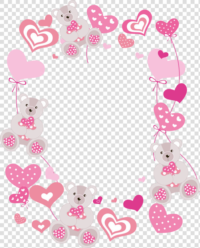 Pin By Cheryl Mayo On Cards Valentine S   Cute Frame Clipart Png  Transparent PngTransparent PNG