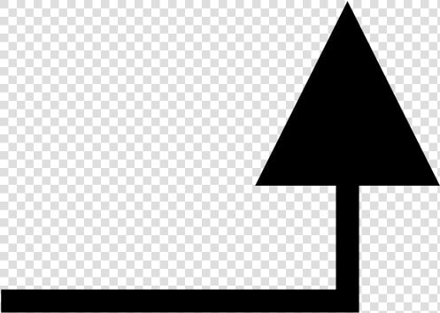 Arrow  Right  Turn  Up  Sign  Symbol   Right And Up Arrow Symbol  HD Png DownloadTransparent PNG