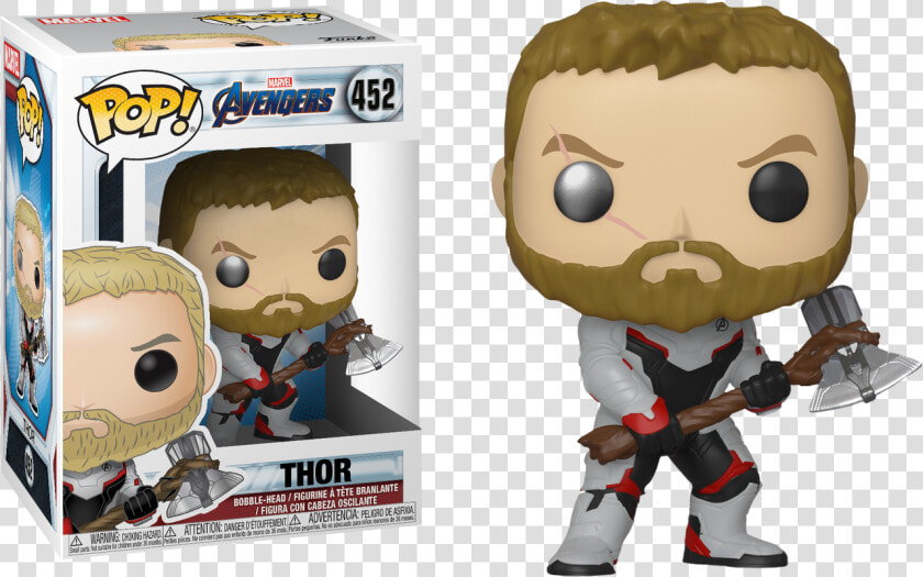 Thor In Team Suit Pop Vinyl Figure   Funko Pop De Avengers Endgame  HD Png DownloadTransparent PNG