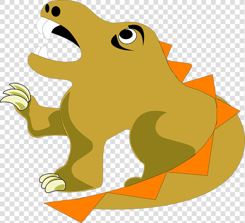 Dragon  Monster  Teeth  Claws  Sitting  Pet   Vector Graphics  HD Png DownloadTransparent PNG