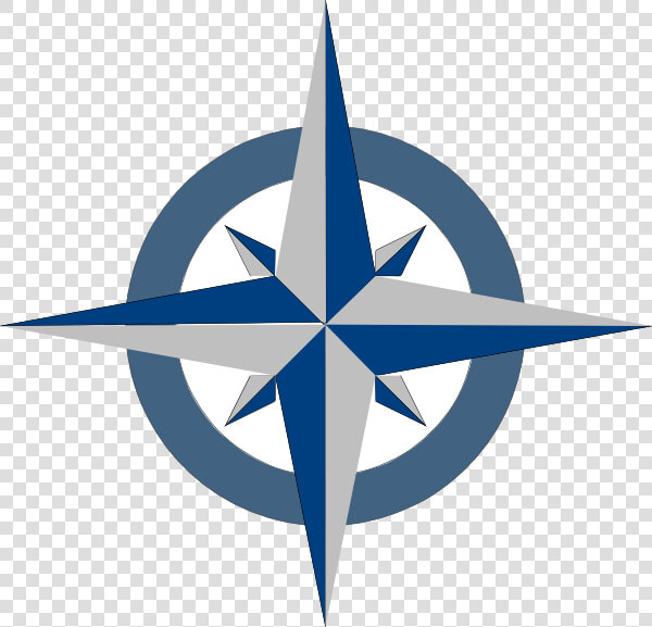 Compass Rose Vector   Compass Rose Blue  HD Png DownloadTransparent PNG