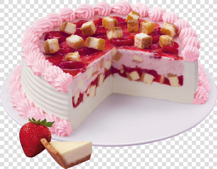 Fresa Cheesecake Blizzard® Cake   Dairy Queen 8 Cake  HD Png DownloadTransparent PNG