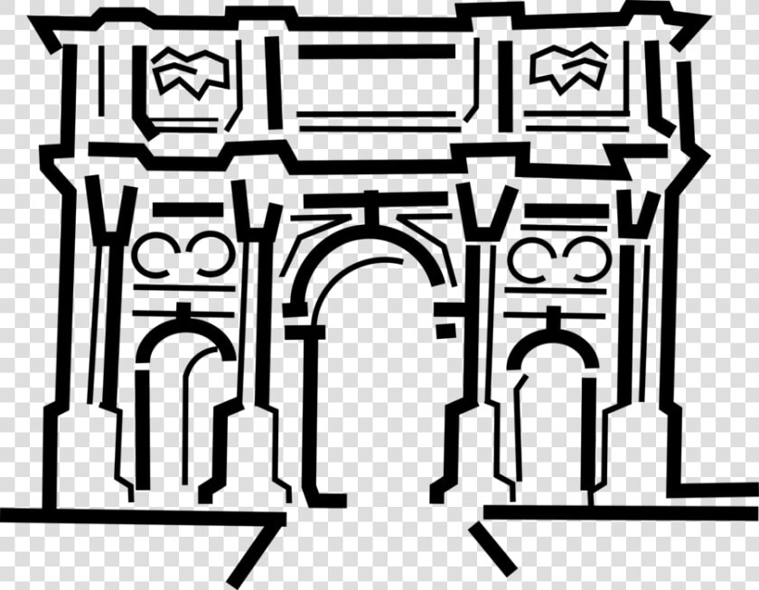 Transparent Arc De Triomphe Clipart   Arc De Triomphe Clipart Transparent  HD Png DownloadTransparent PNG