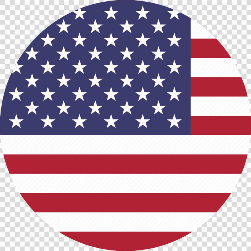 Us Flag   Icon Usa Flag Round  HD Png DownloadTransparent PNG