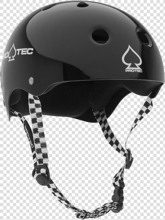 Classic Skate   Black Checker   Skate Helmet  HD Png DownloadTransparent PNG