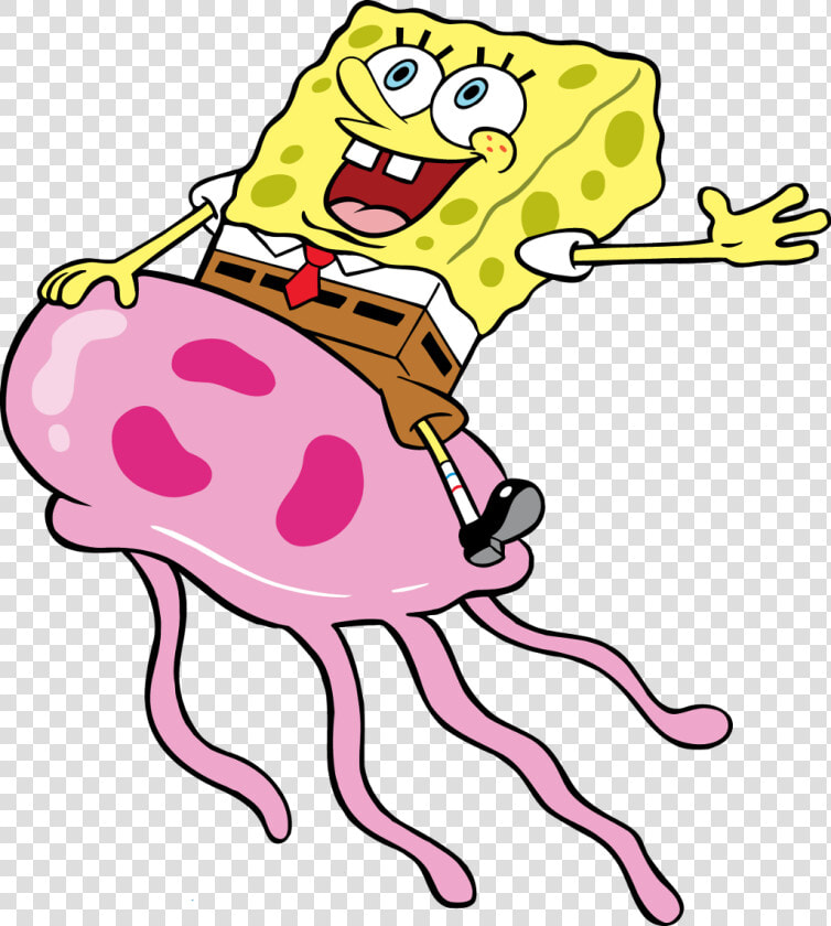 Spongebob Freetoedit Patrick Squidward Mrkrabs Plank   Spongebob Jellyfish No Background  HD Png DownloadTransparent PNG