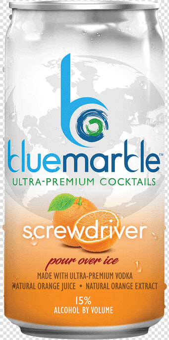 Blue Marble Cocktails Screwdriver   Non alcoholic Beverage  HD Png DownloadTransparent PNG