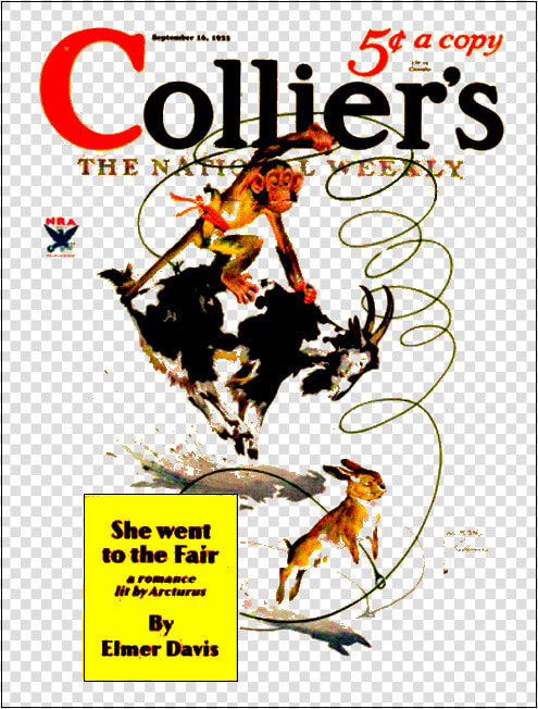 Illustration title Illustration   Collier Magazine Cover  HD Png DownloadTransparent PNG