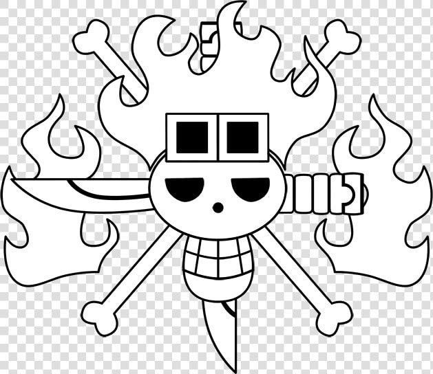 Drawing Pirates Kid   One Piece Jolly Roger Kid  HD Png DownloadTransparent PNG