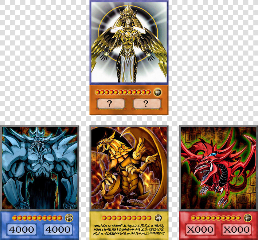 Yugioh God Cards Anime  HD Png DownloadTransparent PNG