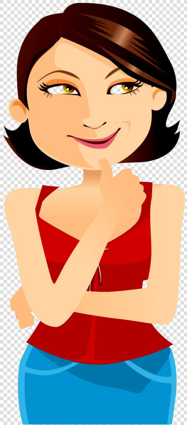 Thinking Woman Png Image Free Download   Working Women Vs At Home  Transparent PngTransparent PNG