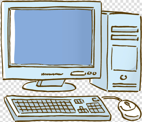 Computers Drawing Free Download On Mbtskoudsalg Computer   Png Computer Drawing  Transparent PngTransparent PNG