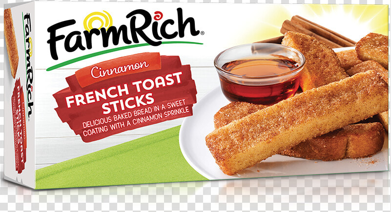 Cinnamon French Toast Sticks   Farm Rich Original French Toast Sticks  HD Png DownloadTransparent PNG