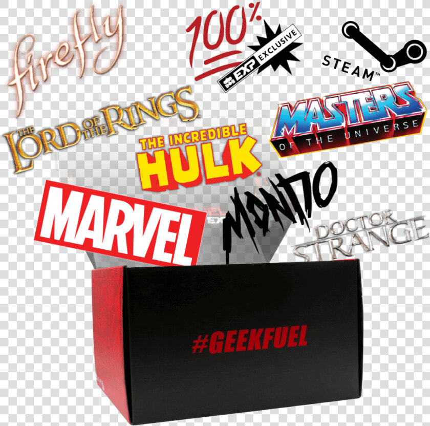 Brands Exploding Out Of Geek Fuel Box   Masters Of The Universe  HD Png DownloadTransparent PNG