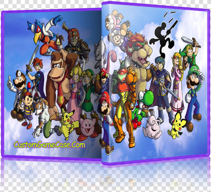 Super Smash Bros Melee Inside Case Clear  HD Png DownloadTransparent PNG