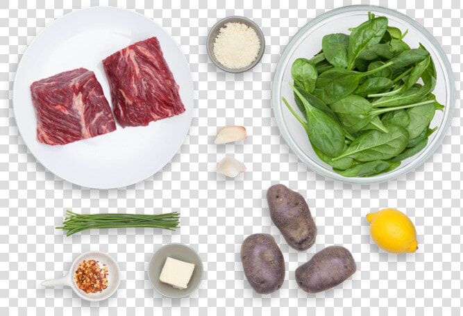 Pan seared Steaks With Creamed  HD Png DownloadTransparent PNG