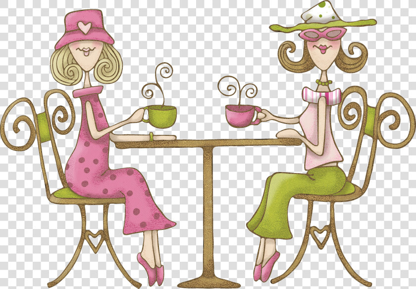 Women Tuesday Club Results   Ladies High Tea Cartoon  HD Png DownloadTransparent PNG