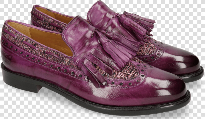 Loafers Selina 3 Eggplant Tex Pixel Fuxia   Melvin Hamilton Leonardo 1  HD Png DownloadTransparent PNG