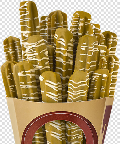 Matcha Choco Churros   Brass  HD Png DownloadTransparent PNG