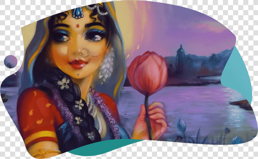 We Invite You To Carry On Let Your Heart Embrace The   Radha  HD Png DownloadTransparent PNG