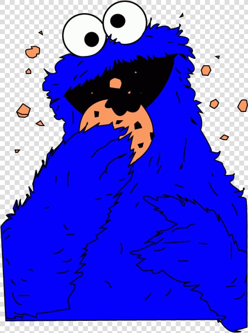 Cookie Monster Transparent Images   Cookie Monster Eating Cookies Faces  HD Png DownloadTransparent PNG