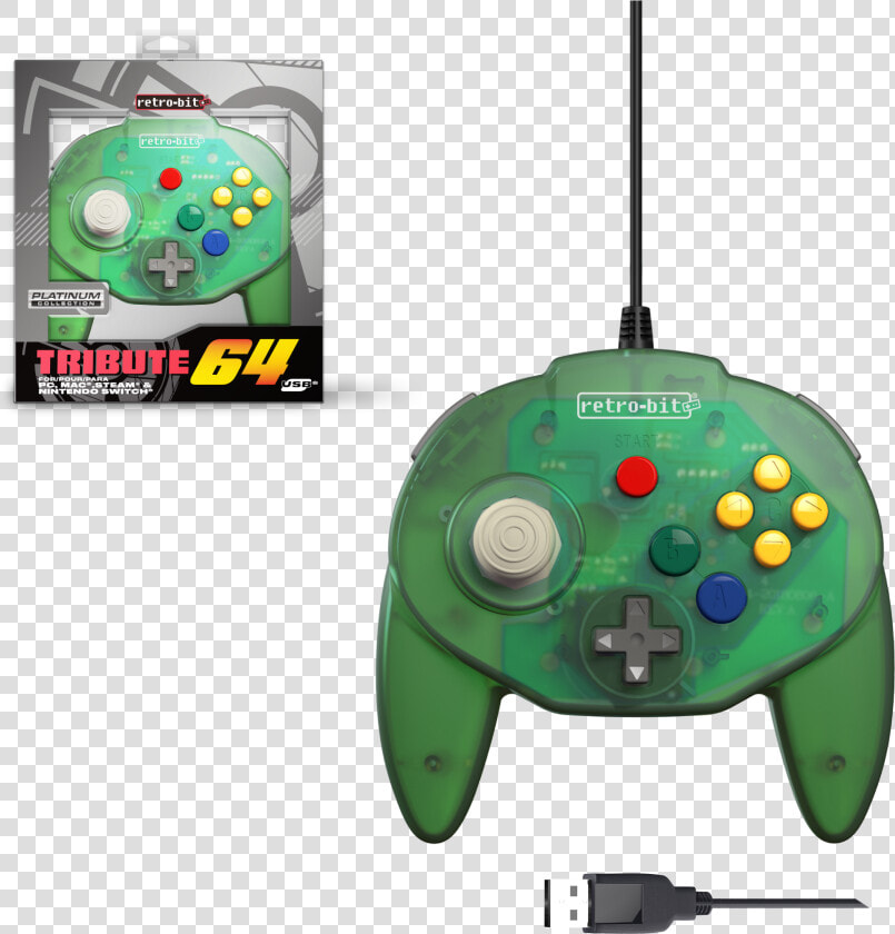 Clear Blue Usb   N64 Controller  HD Png DownloadTransparent PNG