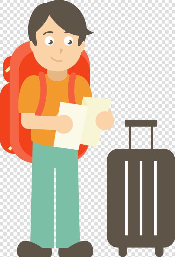 Transparent Airport Clipart   Traveler Png  Png DownloadTransparent PNG