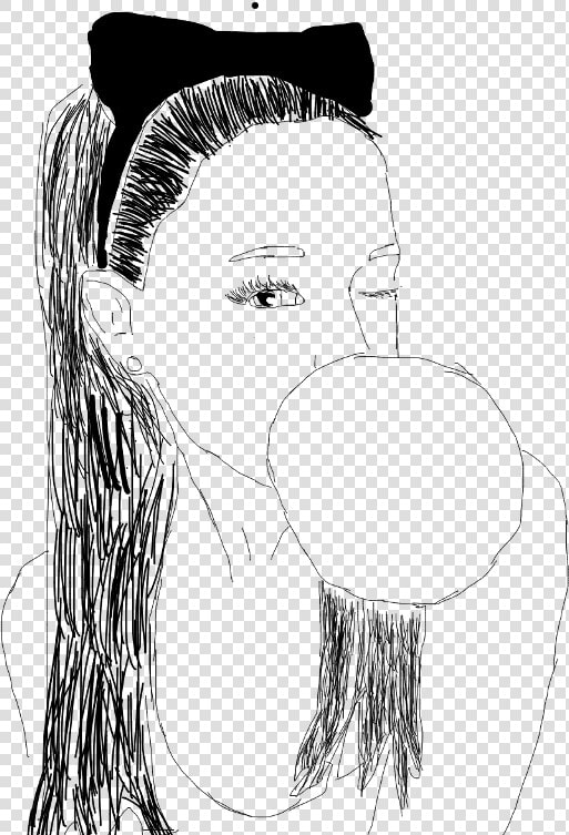 Ariana Grande Outline Pls Rate And U Can Request One   Sketch  HD Png DownloadTransparent PNG