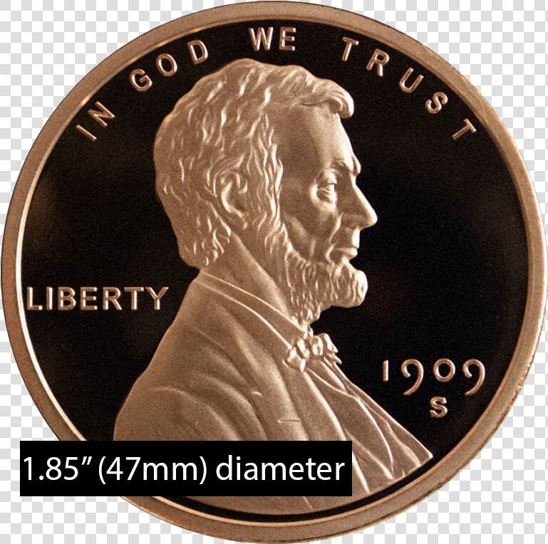 2 Oz Copper Lincoln Wheat Penny   1995 One Cent Usa  HD Png DownloadTransparent PNG