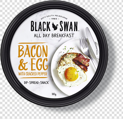 Bacon  amp  Egg With Cracked Pepper   Black Swan Salmon Avocado  HD Png DownloadTransparent PNG