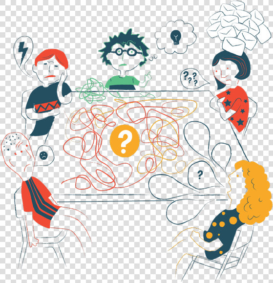 Transparent Group Of Friends Talking Clipart   Decision Making By Group Clipart  HD Png DownloadTransparent PNG