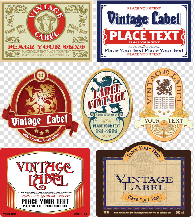 Transparent Vintage Label Png   Vintage Labels  Png DownloadTransparent PNG