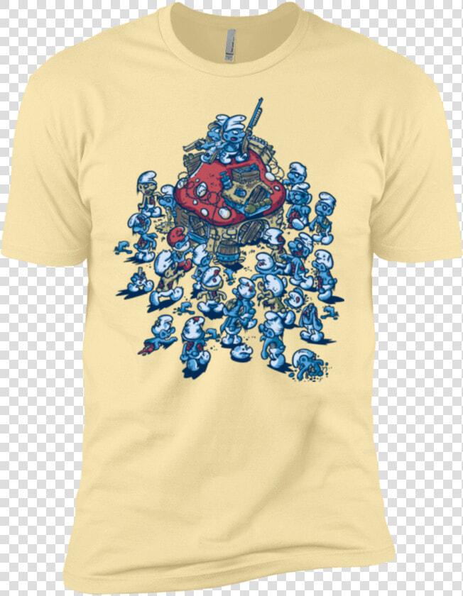 Blue Horde Men S Premium T shirt   T shirt  HD Png DownloadTransparent PNG