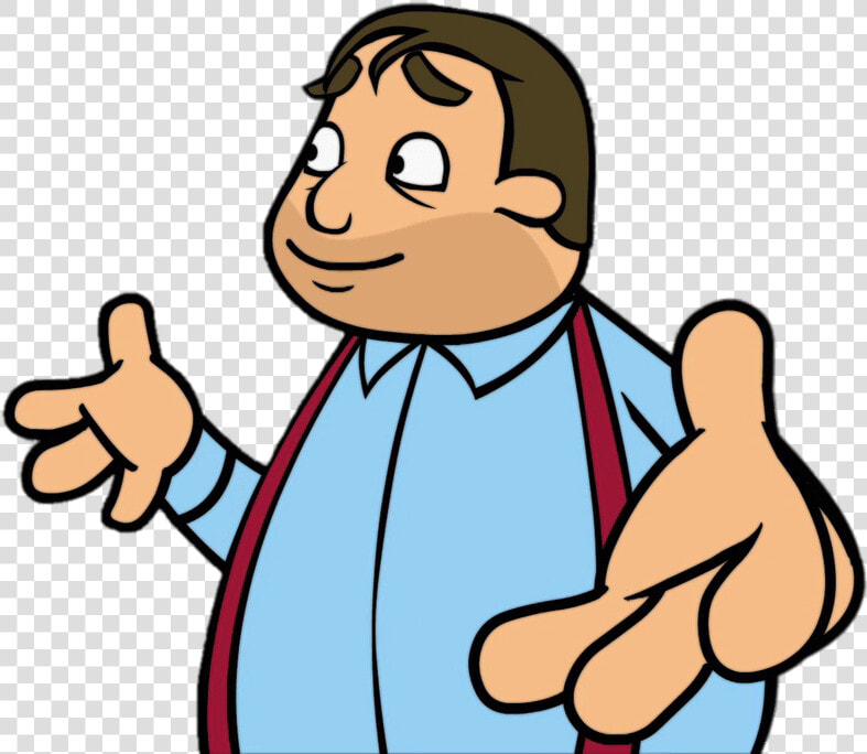 Wordgirl Big Left Hand Guy  HD Png DownloadTransparent PNG