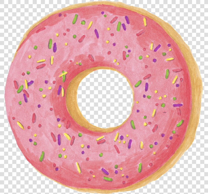 Cartoon Donut Transparent Decoration   Cartoon Donut Transparent  HD Png DownloadTransparent PNG