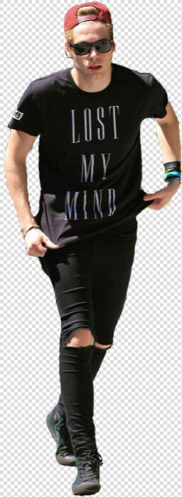 5sos Transparent Full Body Luke Hemmings   Softball  HD Png DownloadTransparent PNG