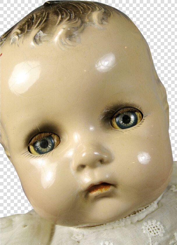 Large Vintage Composition Hp Cloth Baby Doll Sayco   Baby Doll Face  HD Png DownloadTransparent PNG