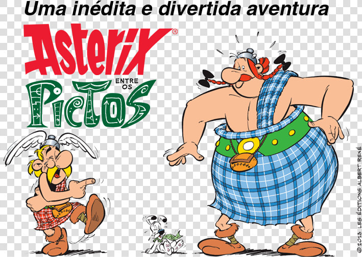 Asterix And The Picts  book    Png Download   Asterix Et Obelix Png  Transparent PngTransparent PNG